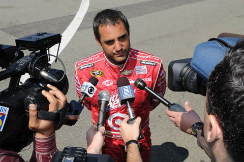 Montoya van NASCAR naar Indycar bij Ganassi?