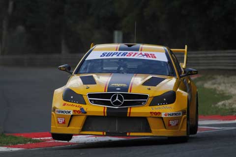 Luigi Ferrara met Roma Racing Team