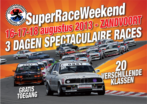 Komend weekend drie dagen spectaculaire races tijdens Super Race Weekend