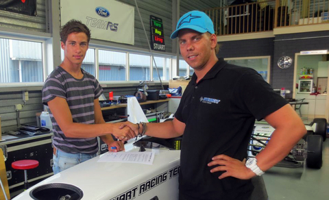 Stuart Racing sluit deal met KNAF Talent First Joel Affolter