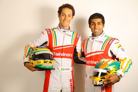 Karun Chandhok en Bruno Senna naar Mahindra Racing