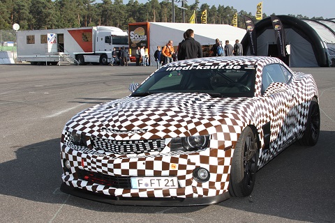 2014 Geblokte Camaro 1