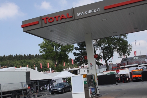 Groeten Spa Tankstation
