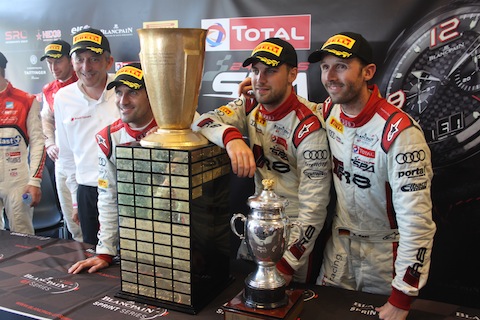 140727 24H Spa Audi trofee