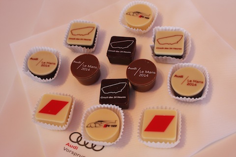 140619 Groeten LM Audi bonbons