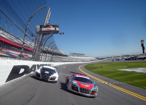 140123 Rolex24 Quali Audi