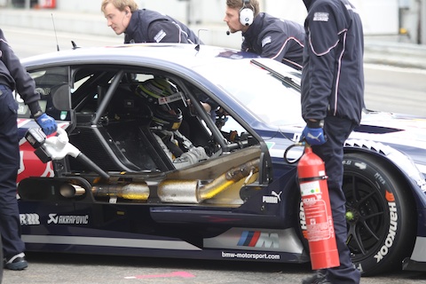140415 DTM Test Hock BMW Glock pitlane