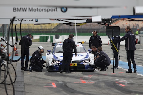 140415 DTM Test Hock Pitstop training Schnitzer