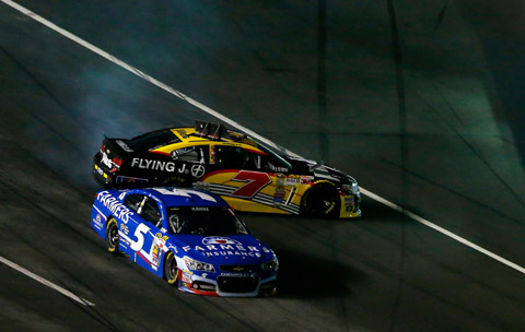 Michael Annett Kasey Kahne incident