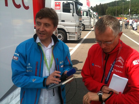 140627 Groeten WTCC Vandestick Tavares