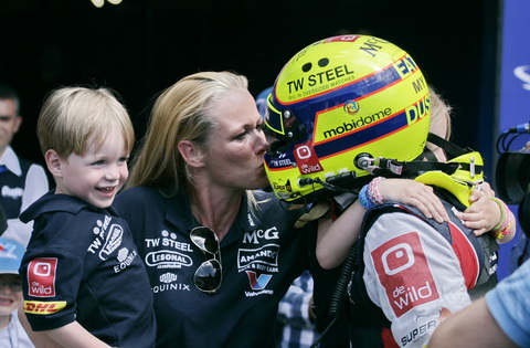 Eat my dust kiss my helmet