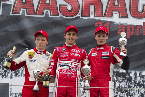 KTF Voorde Paasraces podium