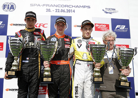 Spa podium