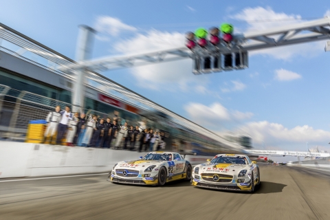 24H Nurburgring ROWE Mercedes