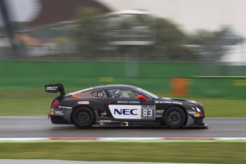 GT3.nl Max van Splunteren in actie met Bentley op Misano 151003