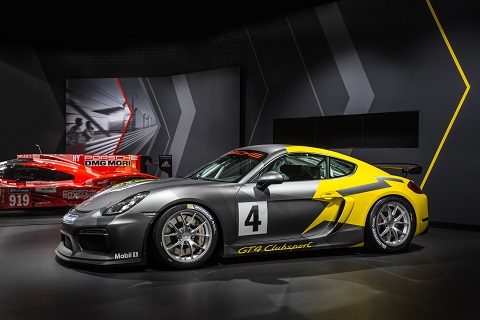Porsche presenteert Cayman GT4 Clubsport