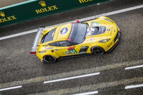 150614 Le Mans Finish Corvette
