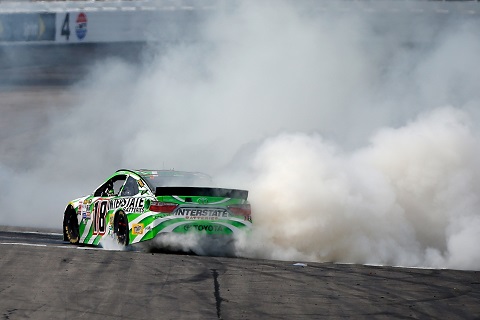 NHMS NSCS KyBusch Burnout 071915