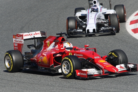 Vettel bottas dag 4
