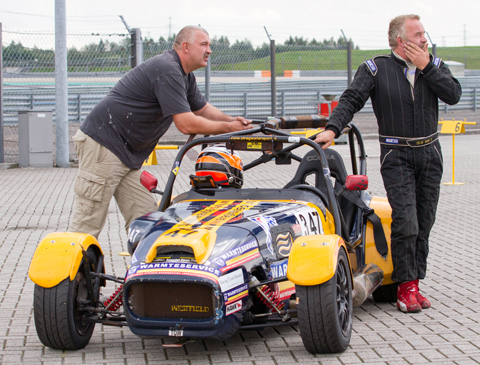 480 naast wagen