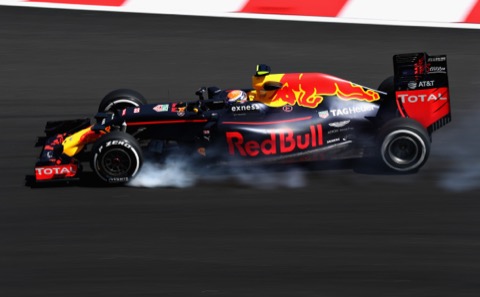 Verstappen remmen