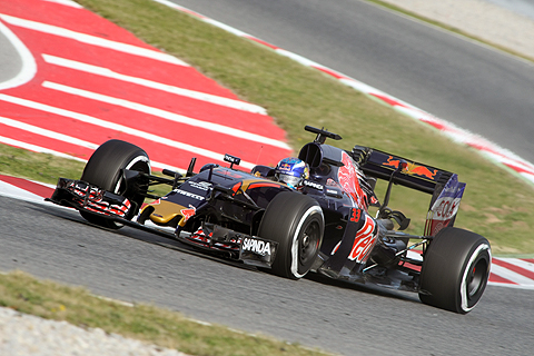 Verstappen-TOrro Rosso Dag 3