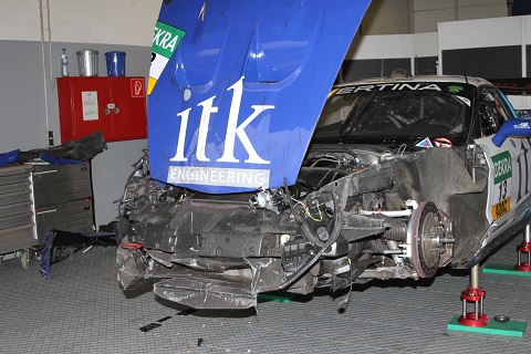 2016 Crash Corvette