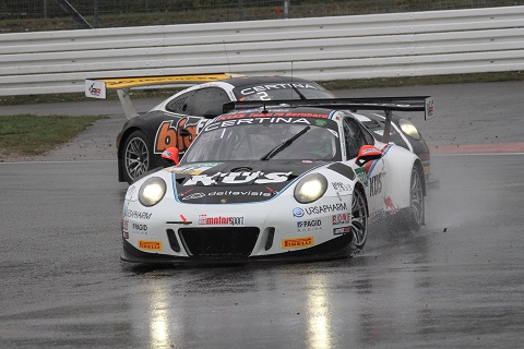 Winnende Porsche