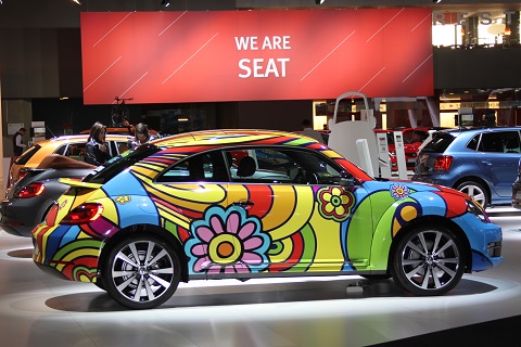 2016 VW Beetle Love Bug