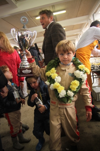 De jongste winnaar van het weekend