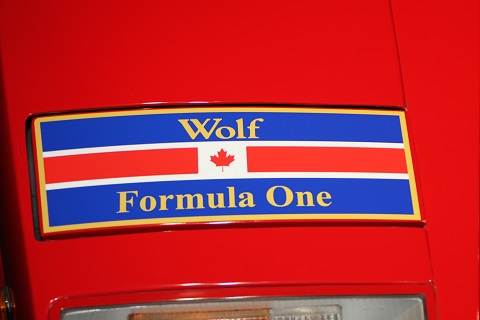 2018 WS Wolf F1 Sticker