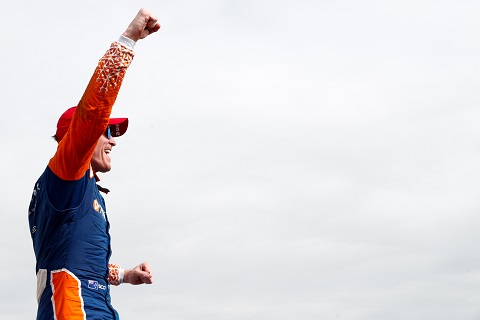 Scott Dixon Winners Circle