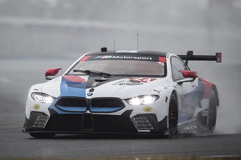 Zanardi testte BMW M8 GTE op Daytona