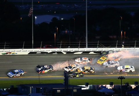 Elliott Hamlin crash