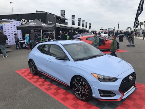 Groeten Daytona Hyundai display