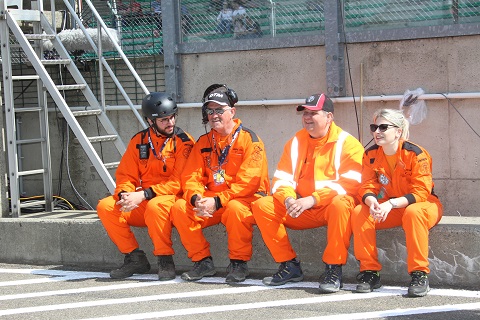 2019 Marshalls pitlane