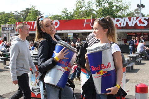 2019 Red Bull gaf de voorbijganger geen vleugels