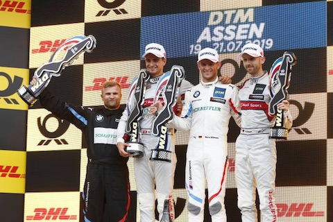 190720 DTM race podium