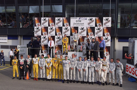190825 DTM 500 Zandvoort 2001 Minuut stilte
