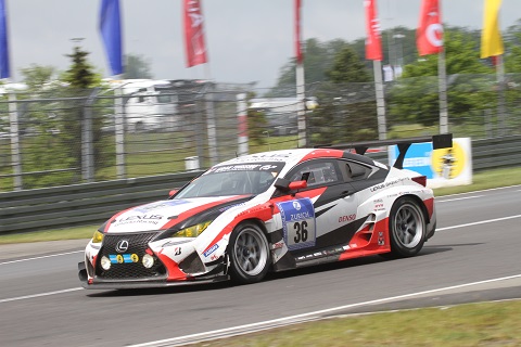 2016 Lexus RCF Takeshi Tsuchiya Tatsuya Kataoka Kazuya Oshimma