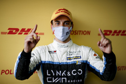 Twee keer Urritua, een keer Muller:Lynk & Co pakt alle pole-positions op Motorland Aragón