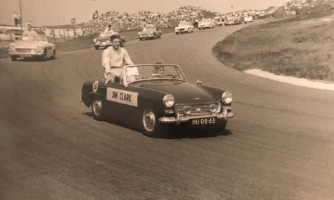 1964 GP Jim Clark Rijderspresentatie onderaan Hunserug