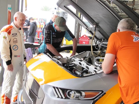 Villeneuve motorwissel