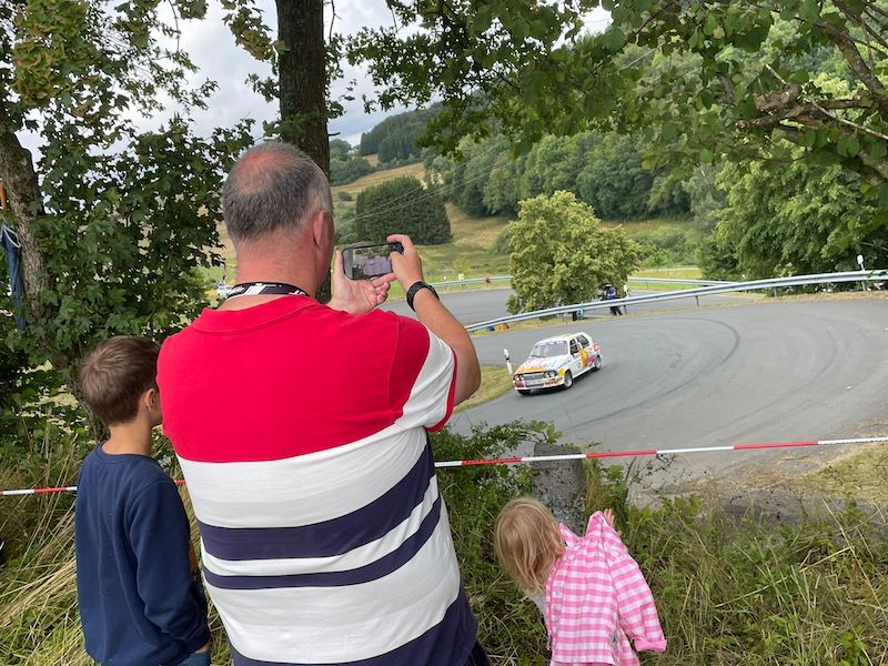 Rally bezoeker