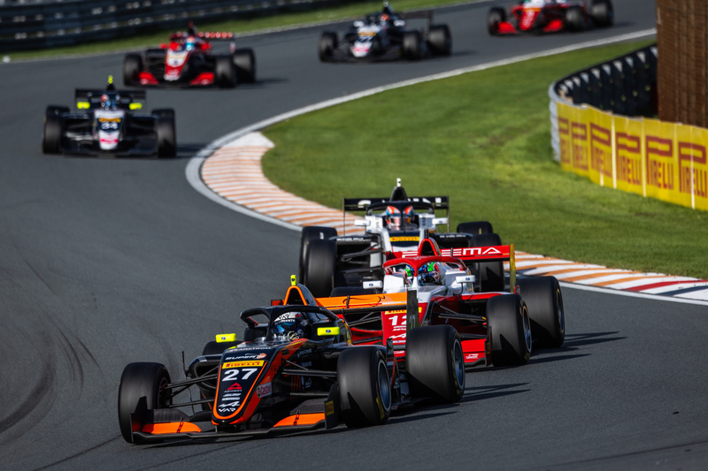 Zandvoort (NED), OKT 13-15 2023 - Round nine of the Formula Regional European Championship by Alpine at Circuit Zandvoort. Kas HAVERKORT #13, VAR. © 2023 Diederik van der Laan / Dutch Photo Agency.
