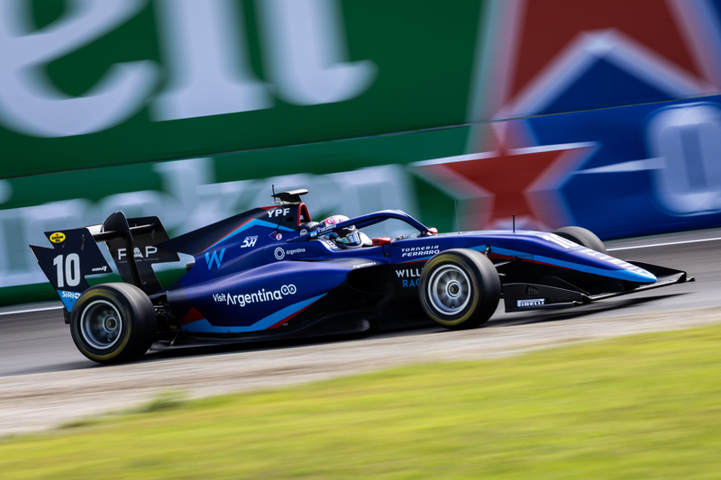 Monza (ITA) SEP 1-3 - Italian Grand Prix at the Autodromo di Monza. Franco COLAPINTO #10 MP Motorsport. © 2023 Sebastiaan Rozendaal / Dutch Photo Agency