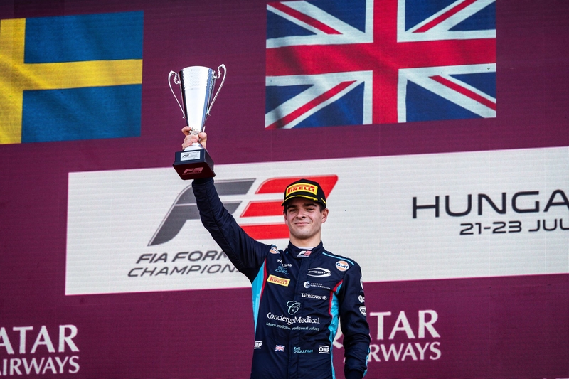 BUDAPEST (HUN), JUL 20 - 23 2023: Hungarian GP at the Hungaroring. Zak O'SULLIVAN #03 Prema. © 2023 Sebastiaan Rozendaal / Dutch Photo Agency