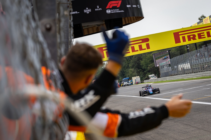 Monza (ITA), SEP 1 - 3 2023 - Italian Grand Prix at Autodromo di Monza. Franco COLAPINTO #10 MP Motorsport. © 2023 Sebastiaan Rozendaal / Dutch Photo Agency