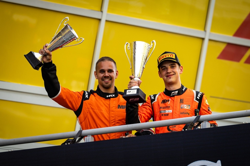 Monza (ITA), SEP 1 - 3 2023 - Italian Grand Prix at Autodromo di Monza. Jonny EDGAR #12 MP Motorsport. © 2023 Sebastiaan Rozendaal / Dutch Photo Agency