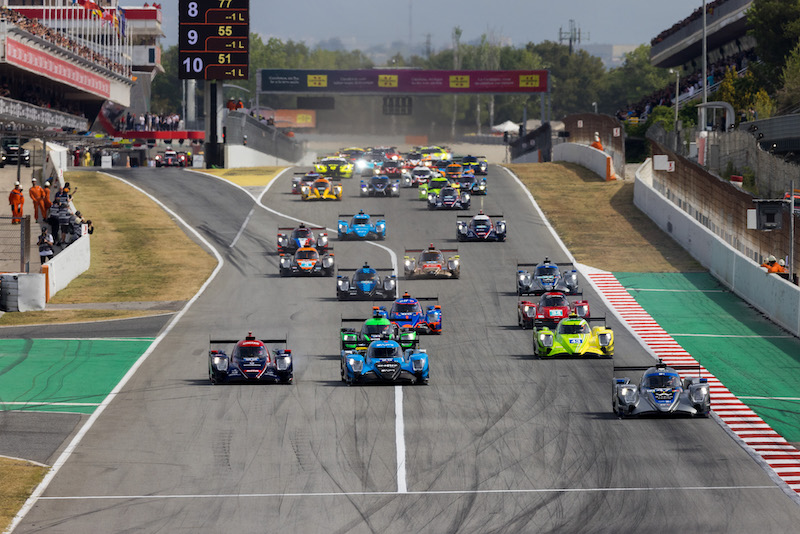 Race Start - European Le Mans Series - 4 Hours of Barcelona - Circuit de Catalunya - Barcelona - Spain -  